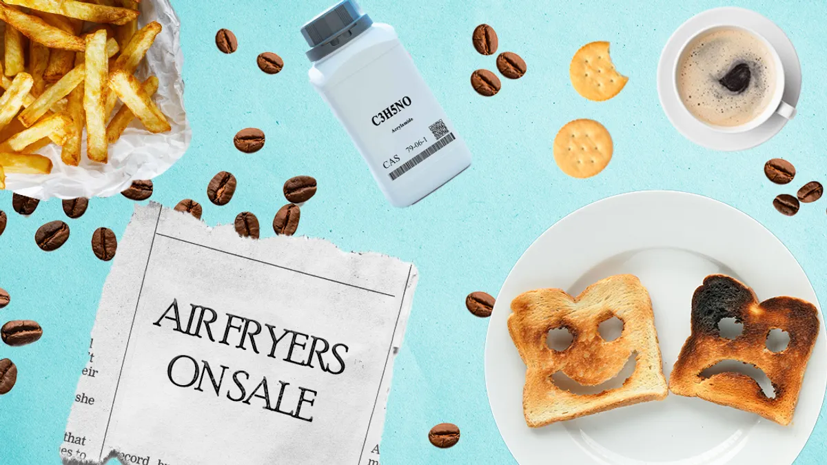 آیا آکریلامید در غذا واقعاً سرطان‌زا است؟ بررسی علمی نگرانی بزرگ دنیای خوراکی‌ها